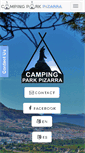 Mobile Screenshot of campingparkpizarra.com